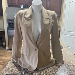 Classic Tan Women's Blazer